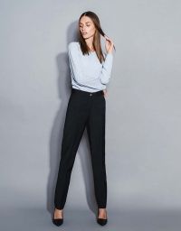 Daniel Hechter Damen Hose Tailored Dunkelblau