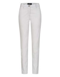 Daniel Hechter Damen Chino Hose Hellgrau