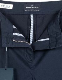 Daniel Hechter Damen Chino Hose Blau