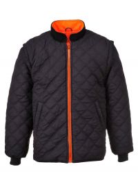 High-visibility 7-in-1 contrast traffic jacket