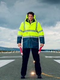 Warnschutz 7-in-1 Kontrast Verkehrsjacke