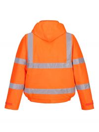 High-visibility pilot jacket