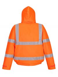 High-visibility pilot jacket