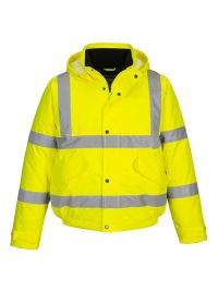 High-visibility pilot jacket