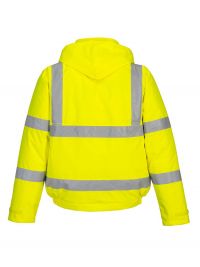 High-visibility pilot jacket