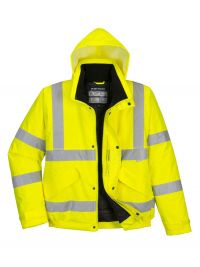 High-visibility pilot jacket
