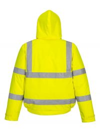 High-visibility pilot jacket