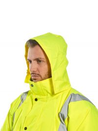 High-visibility pilot jacket