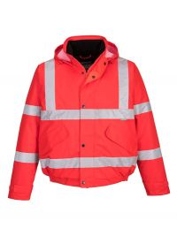 High-visibility pilot jacket