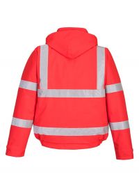 High-visibility pilot jacket