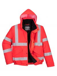 High-visibility pilot jacket