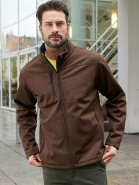 Softshell Jacke Braun