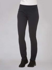 Schlupfhose Schwarz Damen mit Gummizug für Medizin, Pflege & Co.