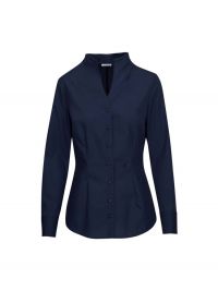 Dunkelblaue Seidensticker Damen Bluse