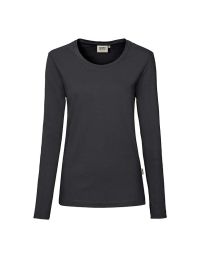 Damen Longsleeve Dunkelgrau