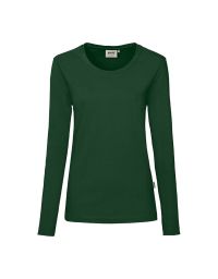 Damen Longsleeve Dunkelgrün