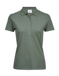 Stretch Poloshirt Damen