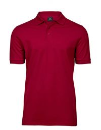 Poloshirt Herren Stretch Rot