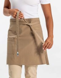 Bistroschürze Kurz in Beige