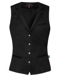 Damen Servicewesten Schwarz