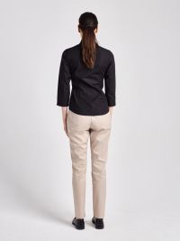Damenbluse 3/4-Arm Schwarz