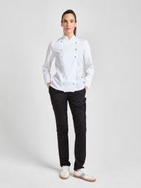 Damen Kochjacke Weiß