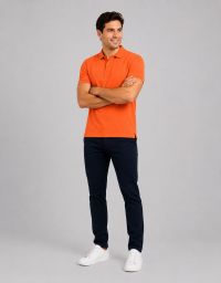 Poloshirt Orange