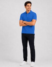 Polohemd Herren in Blau