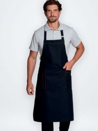 Latzschürze mit Tasche