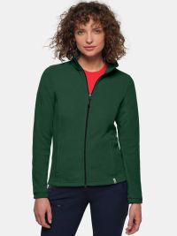 Leichte Fleecejacke Damen in Grün