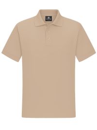 Poloshirt Herren Beige – elegantes Piqué Polo für Beruf, Service und Freizeit