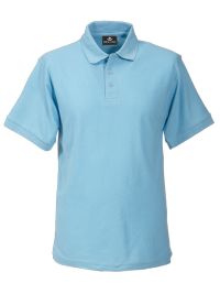 Himmelblaues Herren Poloshirt
