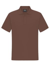 Poloshirt Herren Braun – robustes Piqué Polo für Beruf, Handwerk und Freizeit