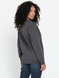 Schwarzes Unisex Sweatshirt Colorado – warm, pflegeleicht, 60°C waschbar, ideal für Arbeit & Teamwear