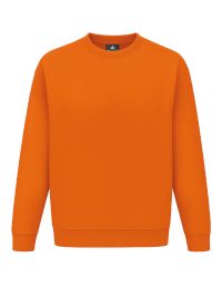 Oranges Unisex Sweatshirt, gerade geschnitten, mit Rippstrickbündchen