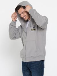 Rosa Unisex Kapuzenjacke mit Reißverschluss und Kapuze – modern, pflegeleicht & vielseitig