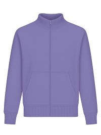 Sweatjacke Unisex in lila