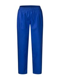 Medizinische Schlupfhose in Blau für Damen und Herren mit Gummibund und Gesäßtasche – geeignet für Klinik, Pflege und Praxis