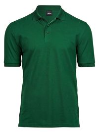 Poloshirt Herren Stretch Gruen