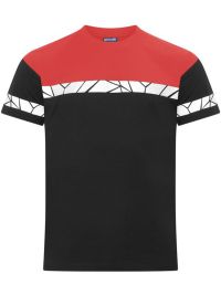 Warnschutz T-Shirt mit reflektierenden Einsätzen und sportlichem Schnitt