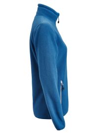 dünne Fleecejacke für Damen in blau