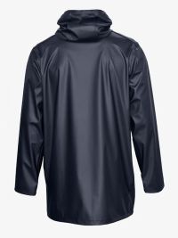 Dunkelblaue York Unisex Regenjacke mit Kapuze, wasserdicht, verschweißte Nähte