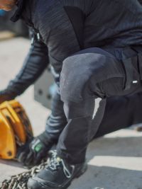 Arbeitshose Herren Dunkelblau Dassy Dynax Next mit 4-Wege-Stretch & Kniepolstertaschen