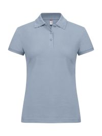 Damen Poloshirts Soft Blue