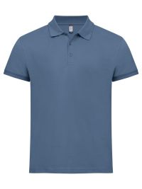 Günstige Poloshirts Baumwolle steel blue
