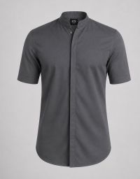 Herren Kurzarm Jacke Alton mit Jersey-Rücken und modernem Schnitt