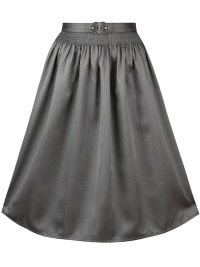 Dirndlschürze Damen - Adelaide grau