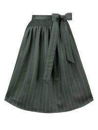 Dunkelgrüne Dirndlschürze Annika 70 cm für Gastro Dirndl in Hotel und Service