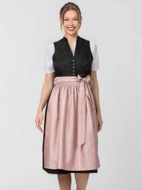 Rosa Dirndlschürze Annika 70 cm für Gastro Dirndl in Hotel und Service