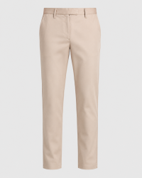Beige Arbeitshose Damen Susannville im Chino-Stil mit gerader Passform und Stretch-Anteil